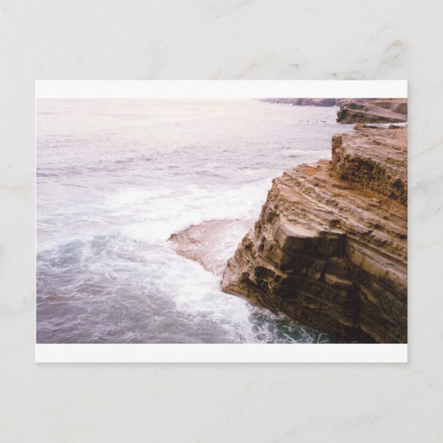 Postal Sunset Cliffs San Diego CA (Anverso)