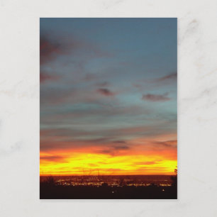Postal Sunset de Albuquerque