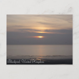 Postal Sunset de Blackpool