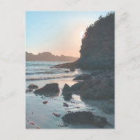 Sunset de la playa de Mendocino