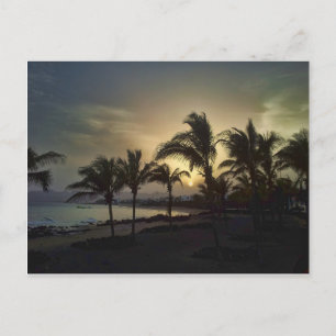Postal Sunset de Lanzerote