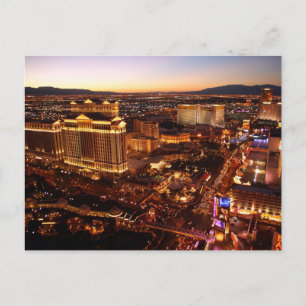 Postal Sunset de Las Vegas Strip