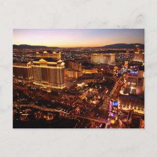 Postal Sunset de Las Vegas Strip