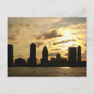 Postal Sunset de Nueva York