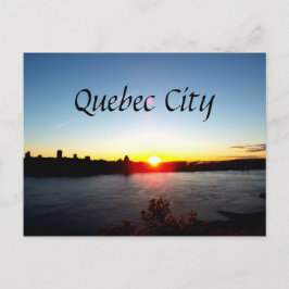 Postal Sunset de Quebec