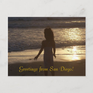 Postal Sunset de San Diego