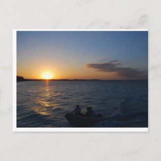 Postal Sunset de Turcas y Caicos