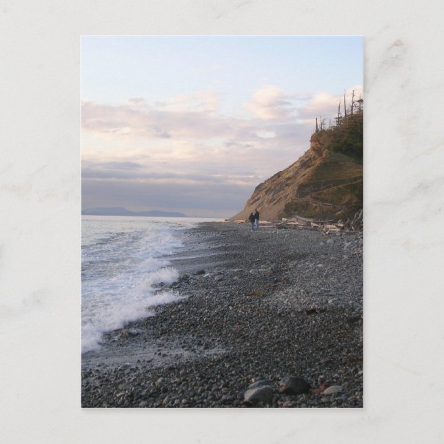 Postal Sunset de Whidbey Island (Anverso)