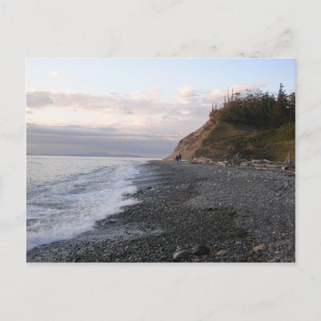 Postal Sunset de Whidbey Island (Anverso)
