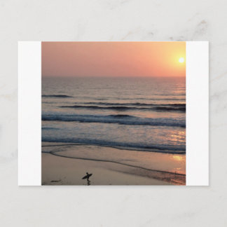 Postal Sunset Del Mar California