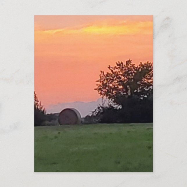 Postal Sunset del Norte de Texas (Anverso)