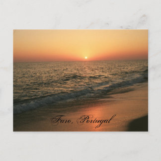 Postal Sunset: Faro, Portugal