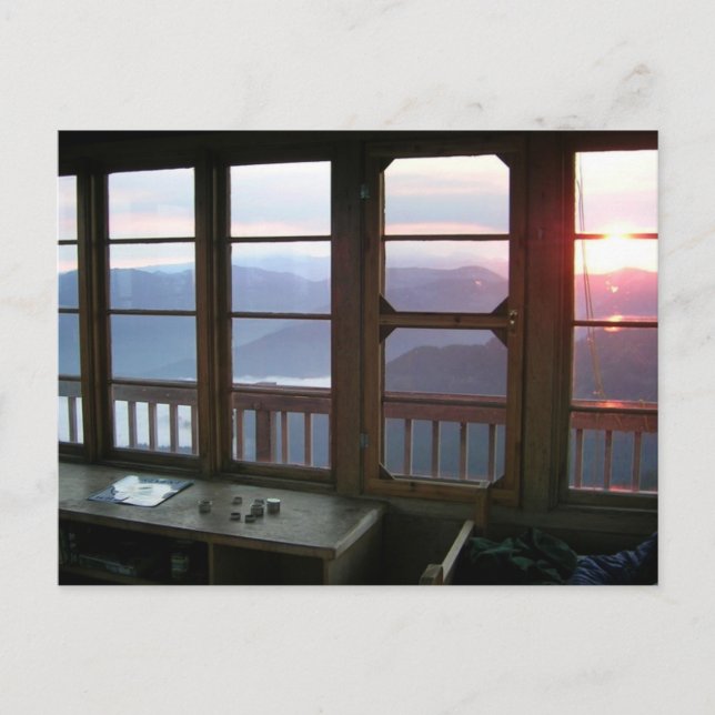 Postal Sunset indio (Anverso)