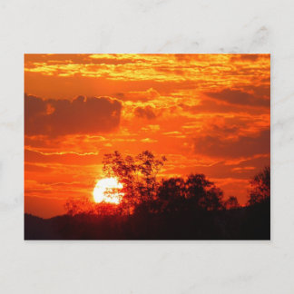 Postal Sunset romántico