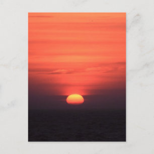 Postal Sunset romántico