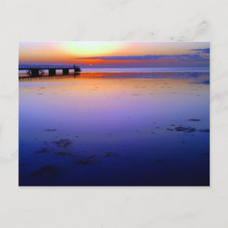 Postal Sunset romántico