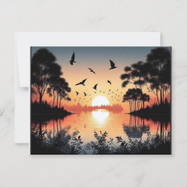 Postal Sunset Serenity 