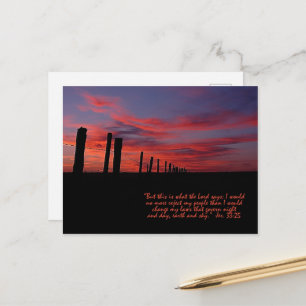 Postal Sunset Sky Inspirador