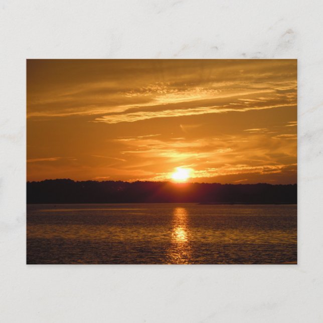 Postal Sunset sobre Hilton (Anverso)