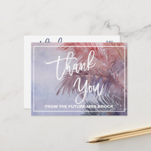 Postal Sunset tropical Gracias