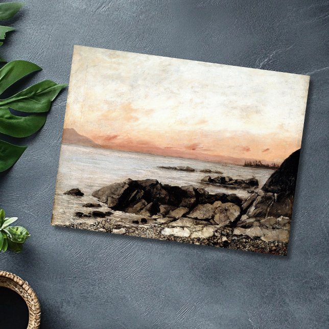 Postal Sunset, Vevey, Suiza - Gustave Courbet (Subido por el creador)