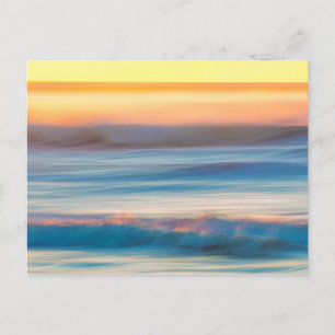 Postal Sunset y Ocean   Parque estatal de decepción de Ca