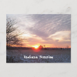 Postal sunsetindiana, Indiana Sunrise