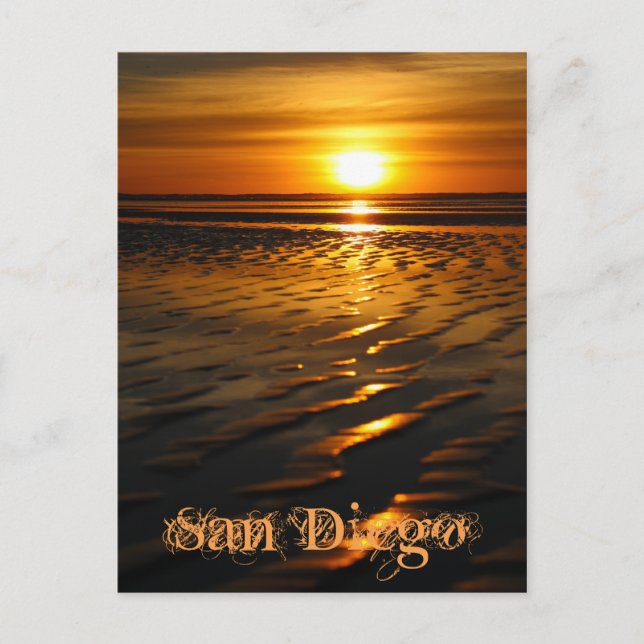 Postal Sunsets infinitos (Anverso)