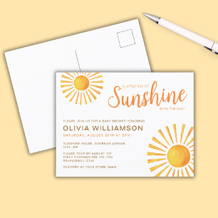 Postal Sunshine Baby Shower