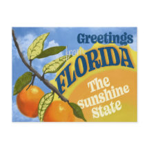 Postal Sunshine de Florida