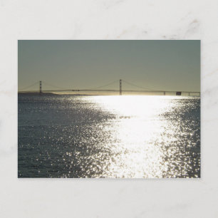 Postal Sunshine en el puente Mackinac, Michigan