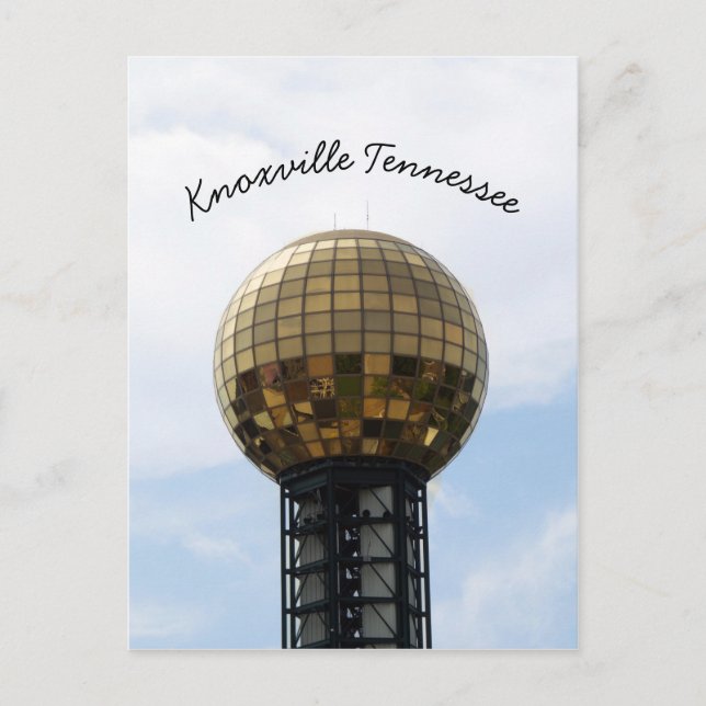 Postal Sunsphere de Knoxville (Anverso)