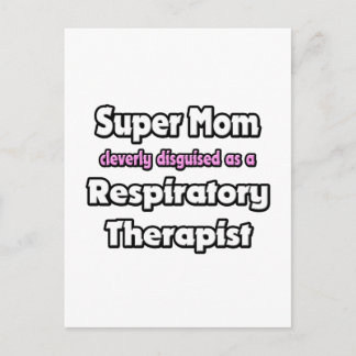 Postal Super Mamá... Terapia respiratoria