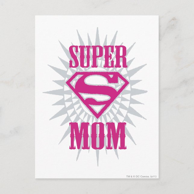 Postal Super Mom Starburst (Anverso)