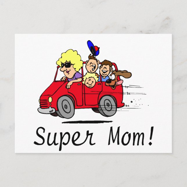 Postal Super Mom (Van) (Anverso)