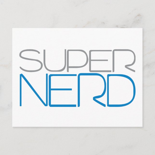 Postal Super Nerd (Anverso)