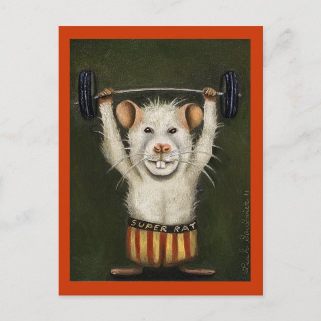 Postal Super Rat (Anverso)