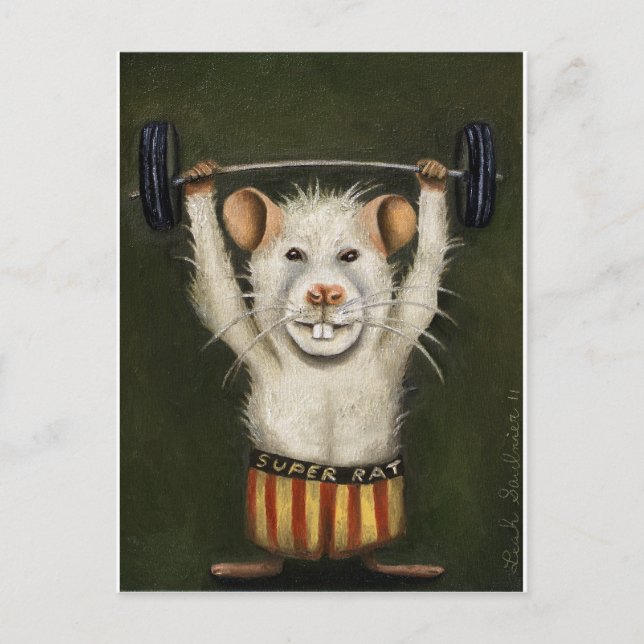 Postal Super Rat (Anverso)