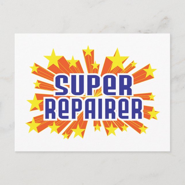 Postal Super Reparador (Anverso)