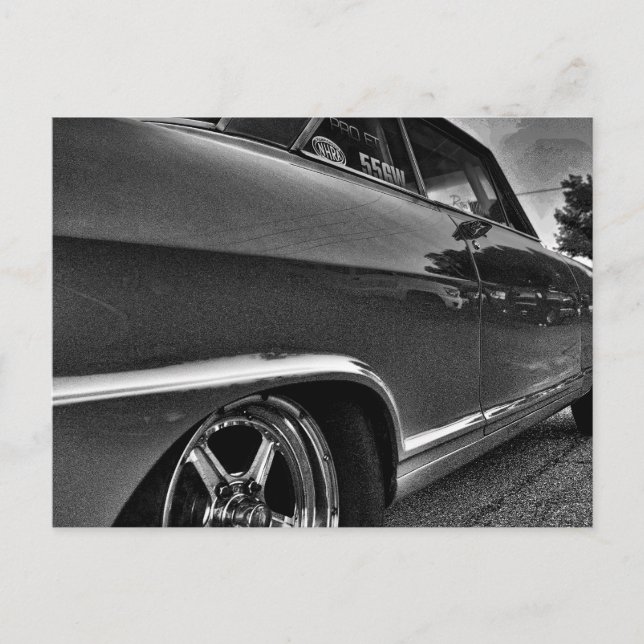 Postal Super Sport de chevy nova 1967 (Anverso)