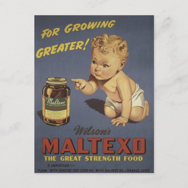 Postal Superalimentos (Anverso)