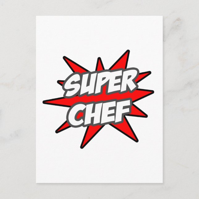 Postal Superchef (Anverso)