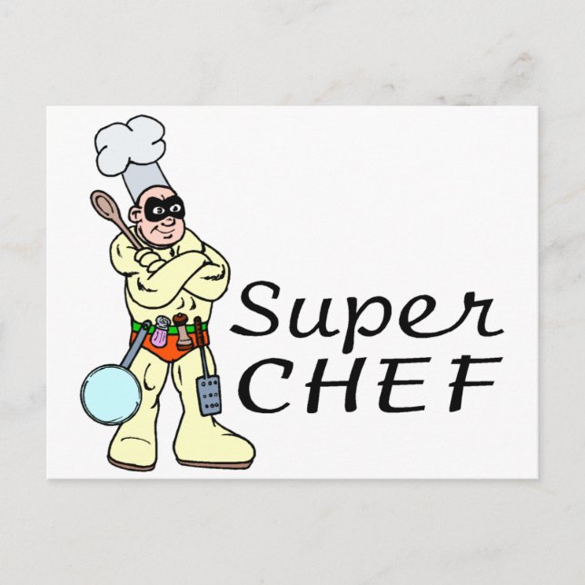 Postal Superchef (Anverso)