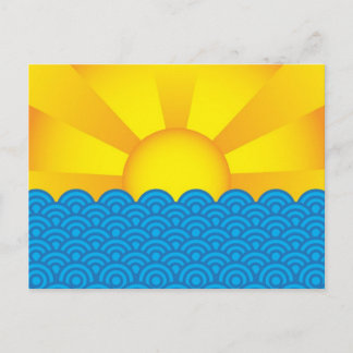 Postal Superficie oceánica