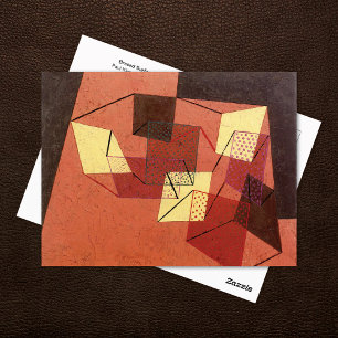 Postal Superficies en relieve Resumen Paul Klee