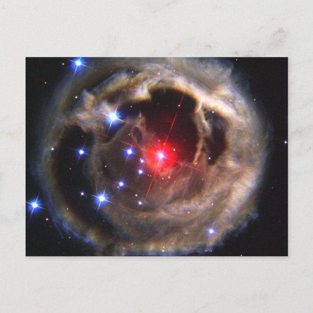Postal Supergigante roja (Anverso)