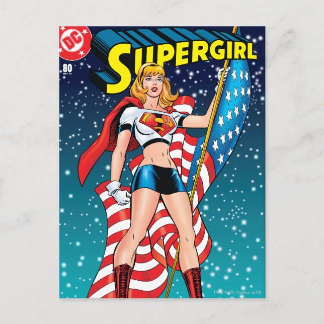 Postal Supergirl (Anverso)