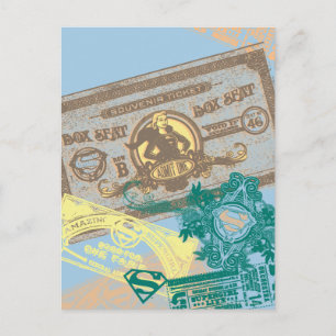 Postal Supergirl Box Seat Blue