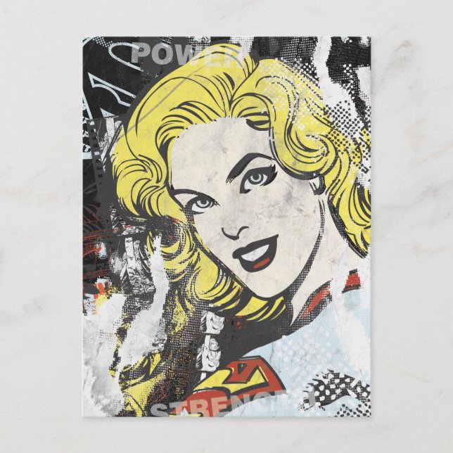 Postal Supergirl Comic Capers 1 (Anverso)