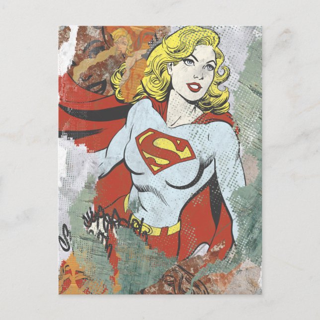 Postal Supergirl Comic Capers 2 (Anverso)